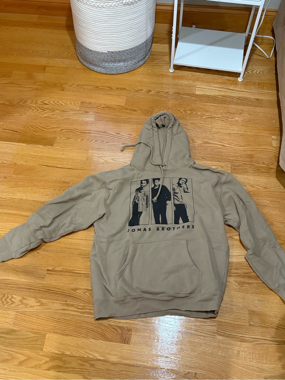 Jonas Brothers Tan Graphic Pullover Hoodie